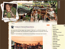 Tablet Screenshot of nationaalkamp.nl